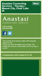 Mobile Screenshot of anastasicounseling.com